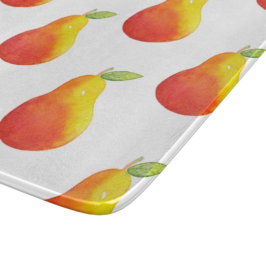 Wasserfarbenpechmuster Schneidebrett (Ecke)