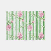 Wasserfarbenpeere Fleecedecke (Vorderseite (Horizontal))