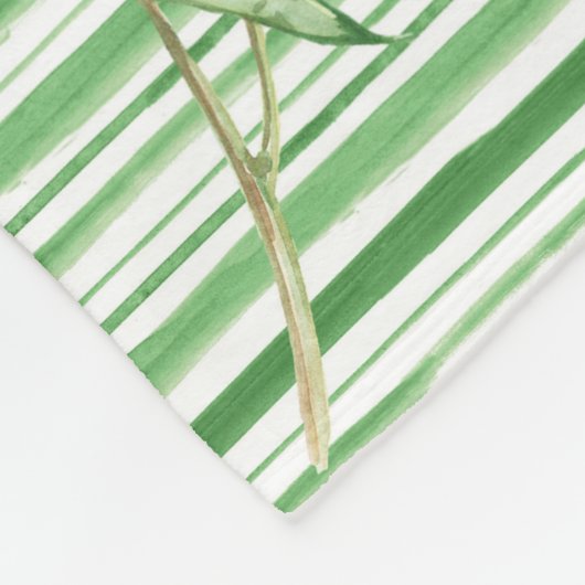 Wasserfarbenpeere Fleecedecke (Ecke)