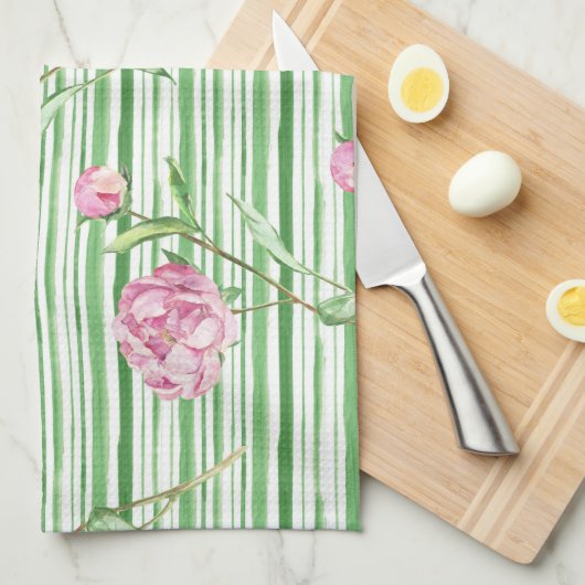 Wasserfarbenpeere Geschirrtuch (Viertel Falte)