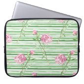 Wasserfarbenpeere Laptopschutzhülle (Vorderseite)