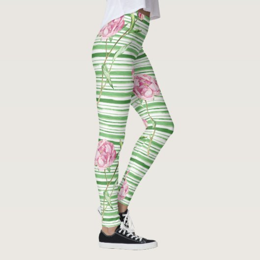 Wasserfarbenpeere Leggings (Rechts)