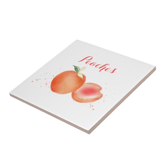 Wasserfarbenpegel Fliese (Seite)