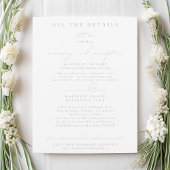 Wasserfarbenpeonies Hochzeitungs-Detailkarten Einladung