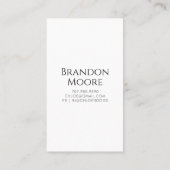 Wasserfarbenpet-Sitter-Dog-Walker Visitenkarte (Rückseite)