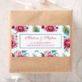 Wasserfarbenpfau & Rote Flora - Hochzeit (Insitu)