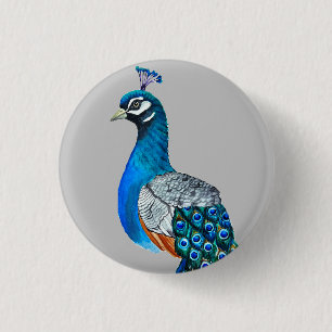 Wasserfarbenpfeife Button
