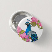 Wasserfarbenpfeife Button (Vorne & Hinten)