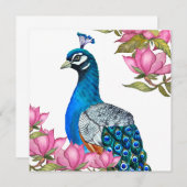 Wasserfarbenpfeife Einladung (Vorne/Hinten)