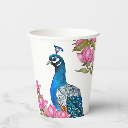 Wasserfarbenpfeife Pappbecher (Vorderseite)