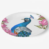 Wasserfarbenpfeife Pappteller (Schrägansicht)