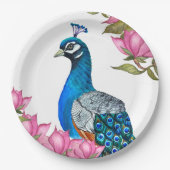 Wasserfarbenpfeife Pappteller (Vorderseite)