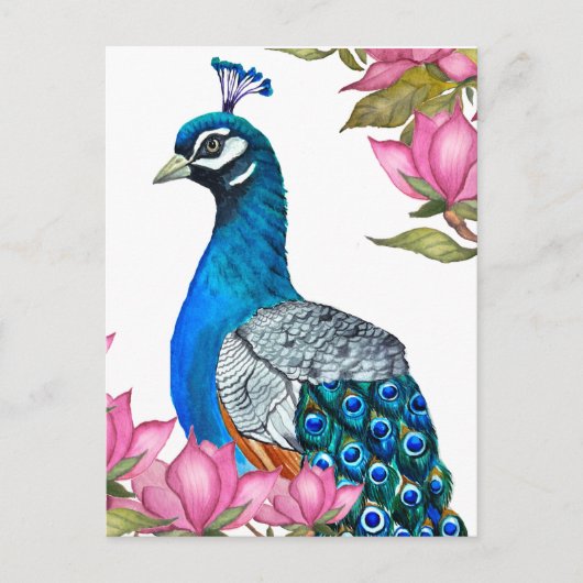 Wasserfarbenpfeife Postkarte (Vorderseite)