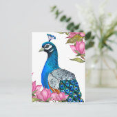 Wasserfarbenpfeife Postkarte (Stehend Vorderseite)