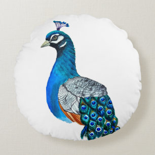Wasserfarbenpfeife Rundes Kissen