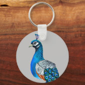 Wasserfarbenpfeife Schlüsselanhänger (Vorderseite)