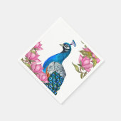 Wasserfarbenpfeife Serviette (Ecke)