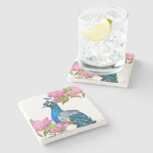 Wasserfarbenpfeife Steinuntersetzer (Seitenansicht)