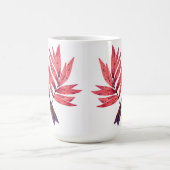 Wasserfarbenpfeil und Diamanten Kaffeetasse (Mittel)