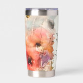 Wasserfarbenpflücke personalisiert thermobecher (Vorderseite)