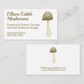 Wasserfarbenpilz Visitenkarte (Vorne/Hinten)