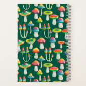 Wasserfarbenpilze im Coesscore Notizblock (Rückseite)