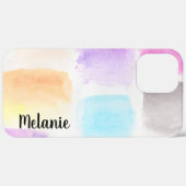 Wasserfarbenpinsel Schlaganfälle Farbenfroher Rege Case-Mate iPhone Hülle (Rückseite / Rechts)