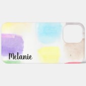 Wasserfarbenpinsel Schlaganfälle Farbenfroher Rege Case-Mate iPhone Hülle (Rückseite / Rechts)