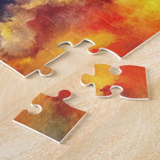 Wasserfarbenplaneten der Kosmischen Galaxie, Carin Puzzle (Seite)