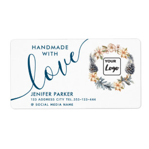 Wasserfarbenpoinsettia für Ferien mit Liebe