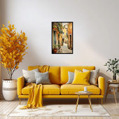 Wasserfarbenposter der Toskana, Kunst der italieni Poster