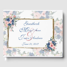 Wasserfarbenprächtige Hochzeit Gästebuch