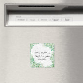 Wasserfarbenprächtige Hochzeit speichern Sie das D Magnet (In Situ (Geschirrspüler))