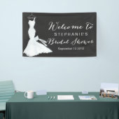 Wasserfarbenprächtige Hochzeitskhalkboard | BRAUTP Banner (Messeveranstaltung)