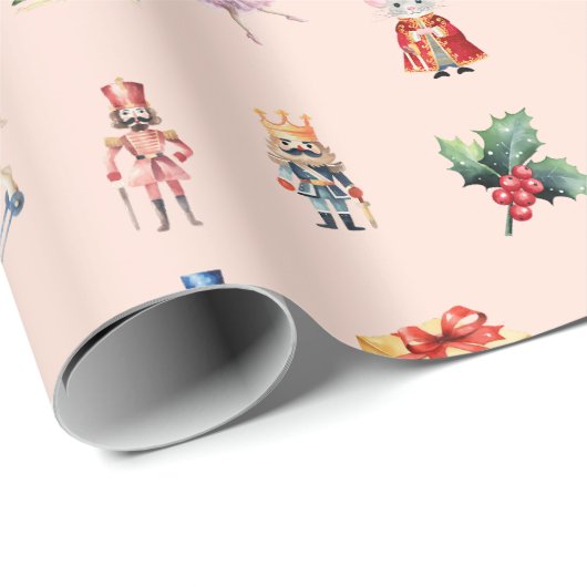 Wasserfarbenprägung Geschenkpapier (Rolleneckpunkt)