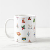 Wasserfarbenprägung Kaffeetasse (Links)