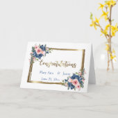 Wasserfarbenprägung Karte (Gelbe Blume)