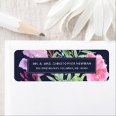 Wasserfarbenprägung Moderne botanische Labels (Insitu)
