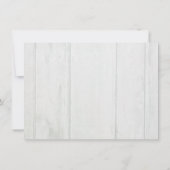 Wasserfarbenprägung speichern Sie das Foto Datum f Save The Date (Rückseite)