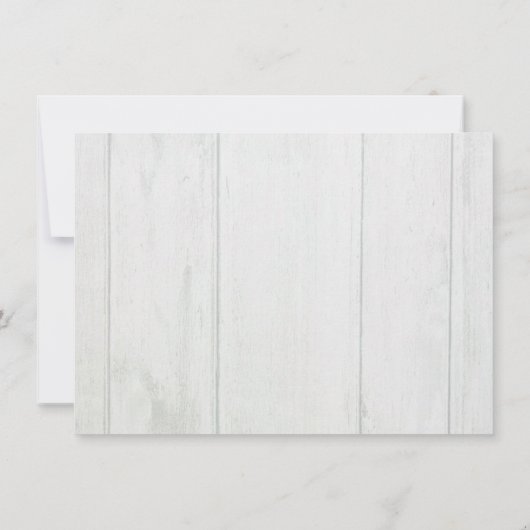 Wasserfarbenprägung speichern Sie das Foto Datum f Save The Date (Rückseite)