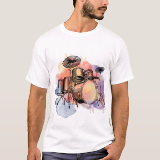 Wasserfarbenpräparate T-Shirt