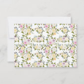 Wasserfarbenpumpen für ein Buch | Babydusche Einladung (Rückseite)