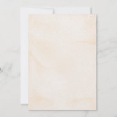 Wasserfarbenpumpenfallen in Liebe Babydusche Einladung (Rückseite)