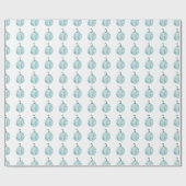 Wasserfarbenpumpenmuster Geschenkpapier (Flach)