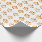 Wasserfarbenpumpenmuster Geschenkpapier (Ecke)