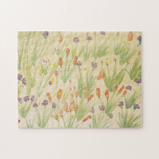 Wasserfarbenpuzzle Puzzle (Horizontal)