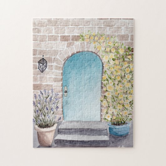 Wasserfarbenpuzzle Puzzle (Vertikal)