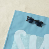 Wasserfarbenrad-Helmrad-ID385 Strandtuch (Beispiel)