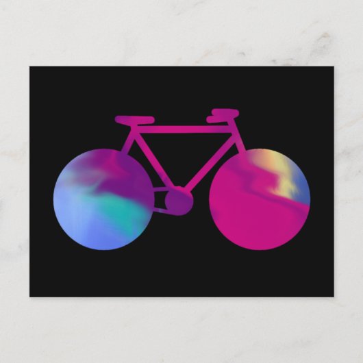 Wasserfarbenrad Postkarte (Vorderseite)