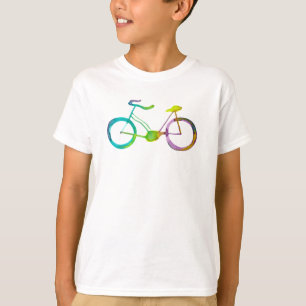 Wasserfarbenrad T-Shirt